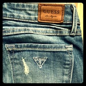 Guess Los Angeles Distressed Denim Jeans